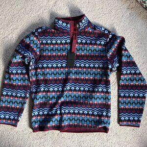 Bonobos‎ Mens Reversible Polar Fleece 1/4 Snap Sweater NWT - Size M